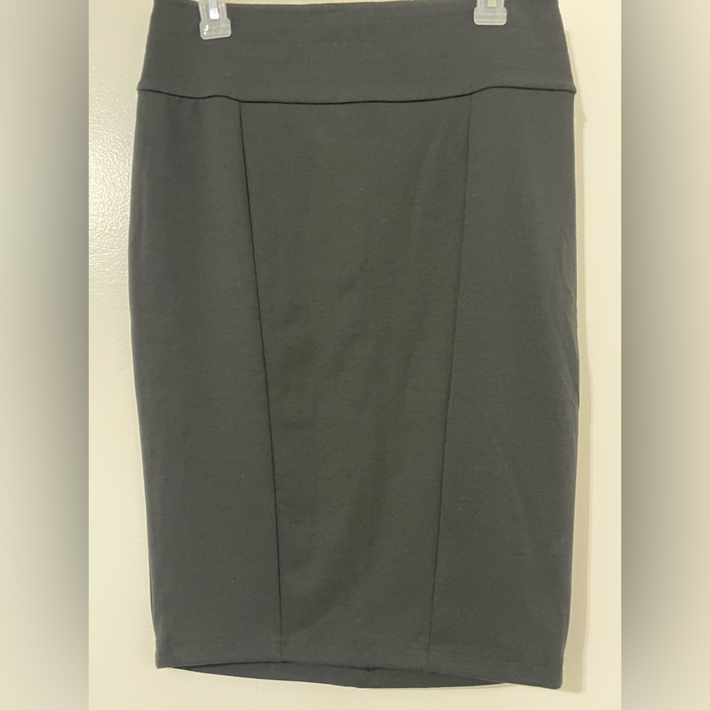Kardashian Kollection Black Pencil Skirt